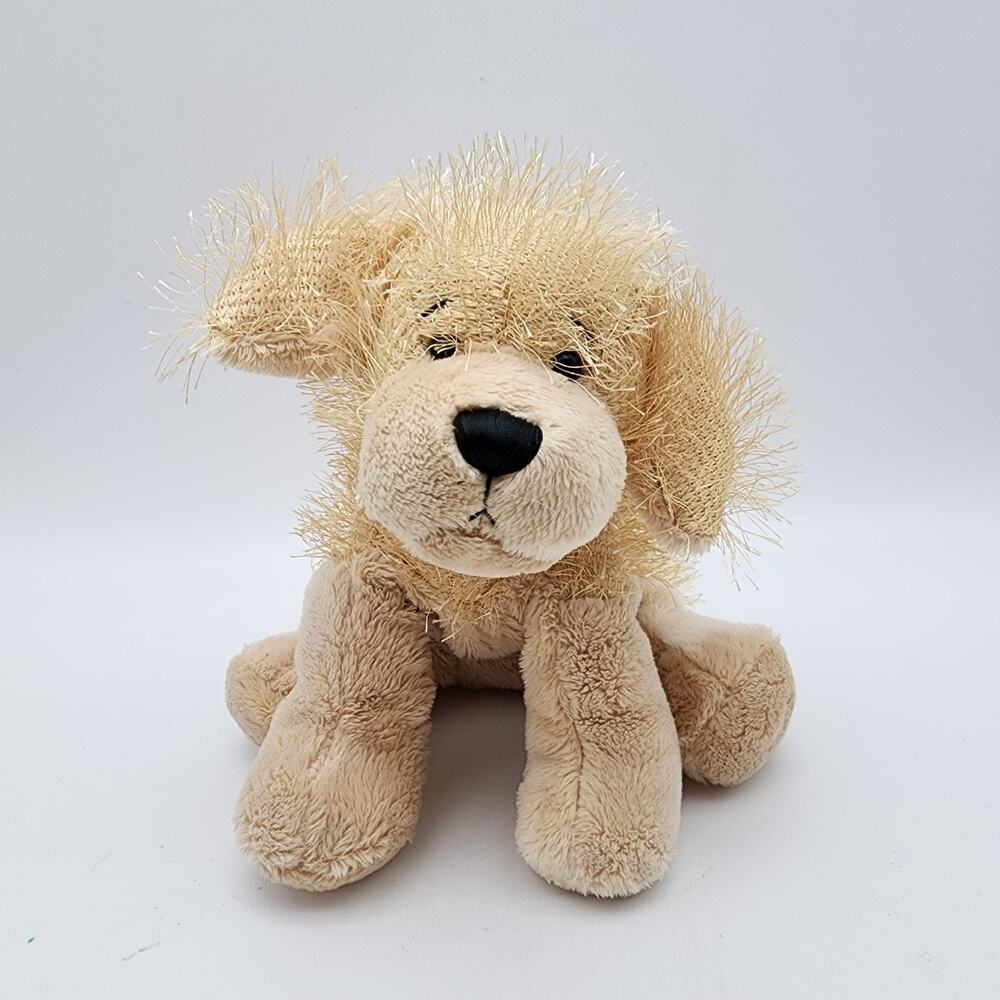 Ganz Webkinz Golden Retriever Plush Stuffed Animal 8" Tan Fur No Code HM010